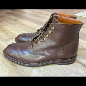 Grant Stone Diesel Castagno leather boots